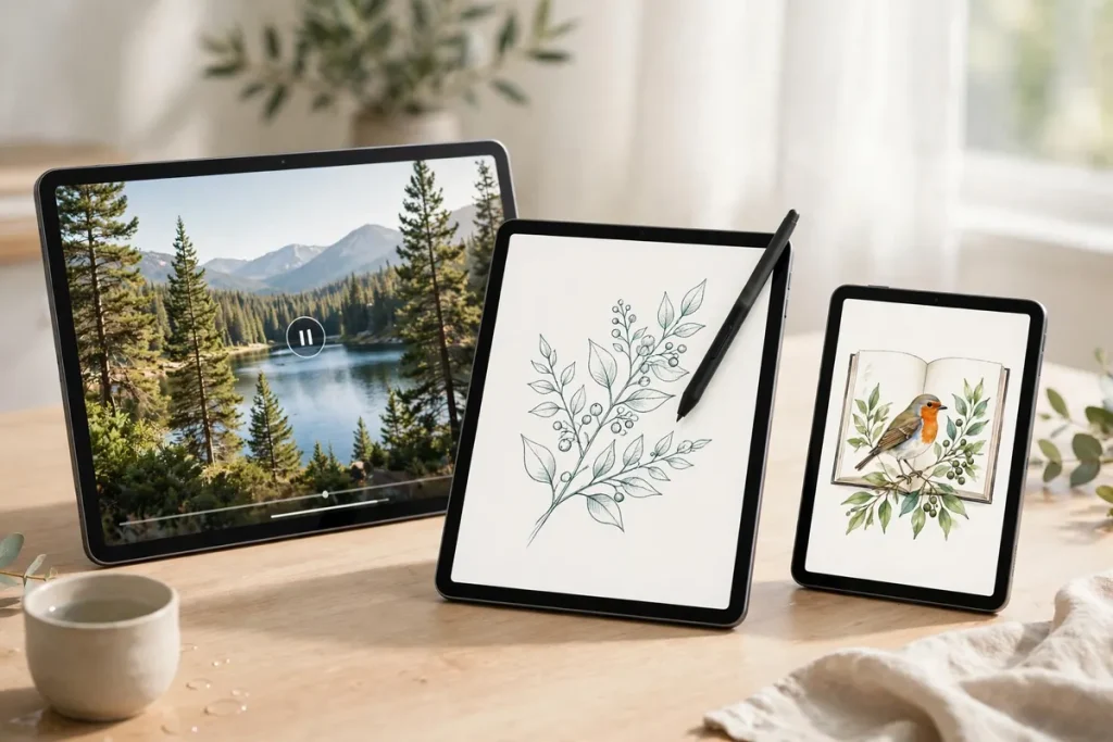 Best tablet review 2026 top tablets compared on a desk