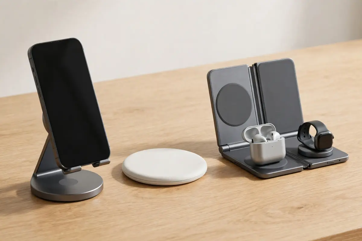 Best wireless chargers 2026 lineup on a modern desk