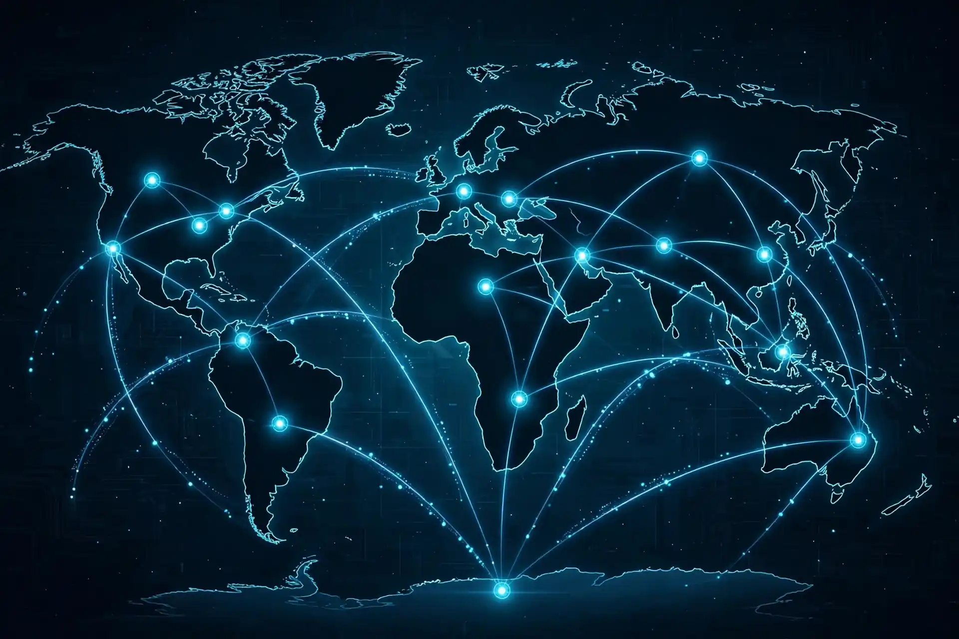 VPN global server network map 2026